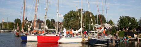 Harbour of Muiden near Fort H