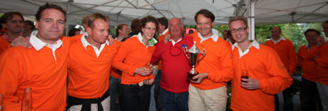 winning team sailing competition Muiden